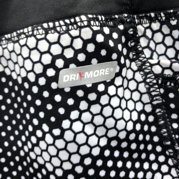 Danskin Now Athletic Leggings Size Large 12-14 Black Pixel Camouflage Workout - Picture 13 of 14